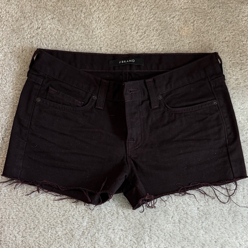 J Brand Women's Dark Denim Jean Shorts